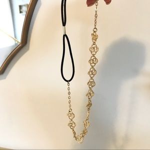 Gold Chain Headband